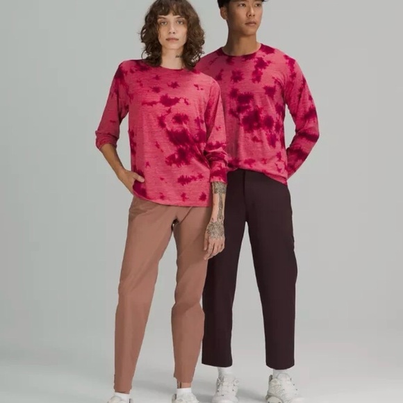 lululemon athletica Other - Pink Tie-Dye Long Sleeve Shirt
